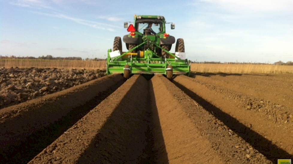 Berghuis teelt in totaal 35 hectare pootgoed.