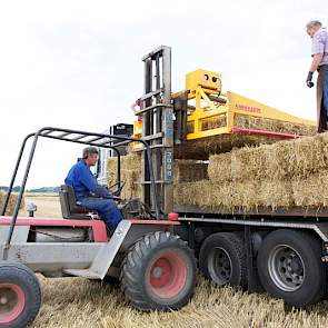 Op deze manier kan een vrachtwagen sneller geladen worden, is de ervaring van Vermue.