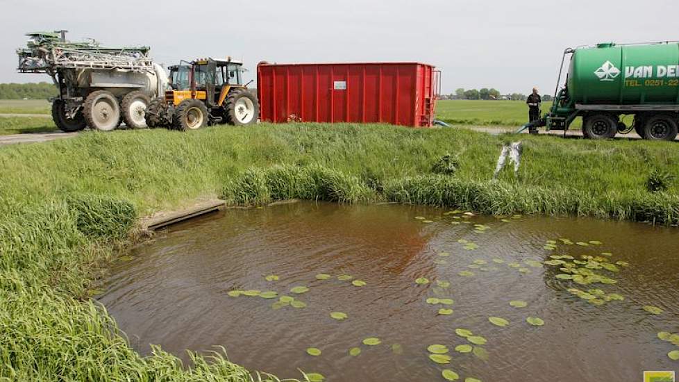 In de container is mixen/beweging noodzakelijk, omdat de papiercellulose anders verandert in een plak. De spuit heeft speciale grovere spuitmonden. Dit in combinatie met een flinke hoeveelheid water zorgt ervoor dat de spuit zijn werk kan blijven doen.