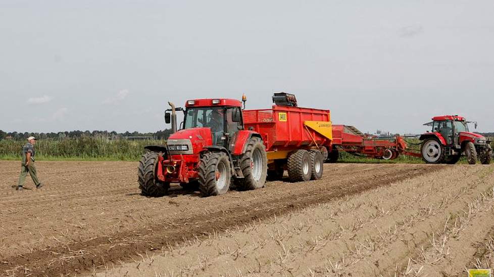 Aan het begin van het groeiseizoen was het lange tijd droog. Van Dijke heeft zijn aardappelen daarom twee keer beregend. Aan het eind van het seizoen vielen er een paar zware buien. De oogstomstandigheden waren echter weer goed.