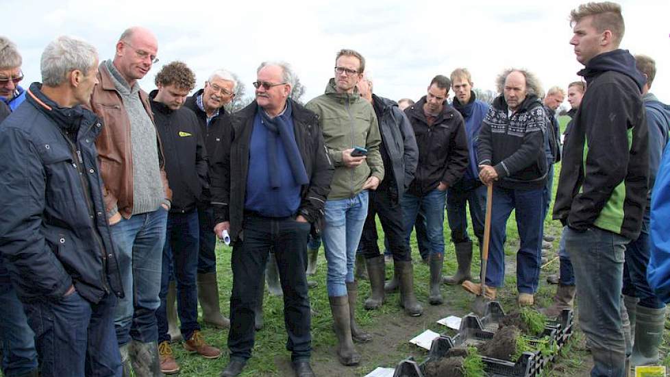 Ook in deze groep komt aan de orde dat de bodem véél en continu voeding nodig heeft; biomassa is van belang, maar even zo structuur, bodemleven, regenwormen en waterinfiltratie. „Over effecten van combinaties weten we nog nauwelijks iets!”