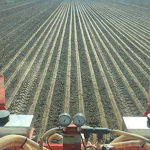 De volgende dag ging Van Regteren bij een andere klant aan het werk om uien te zaaien. „Ik ben thuis gekomen met de rooier en met de zaaier weer weggegaan. Ik denk niet dat ik dat nog een keer ga meemaken.”