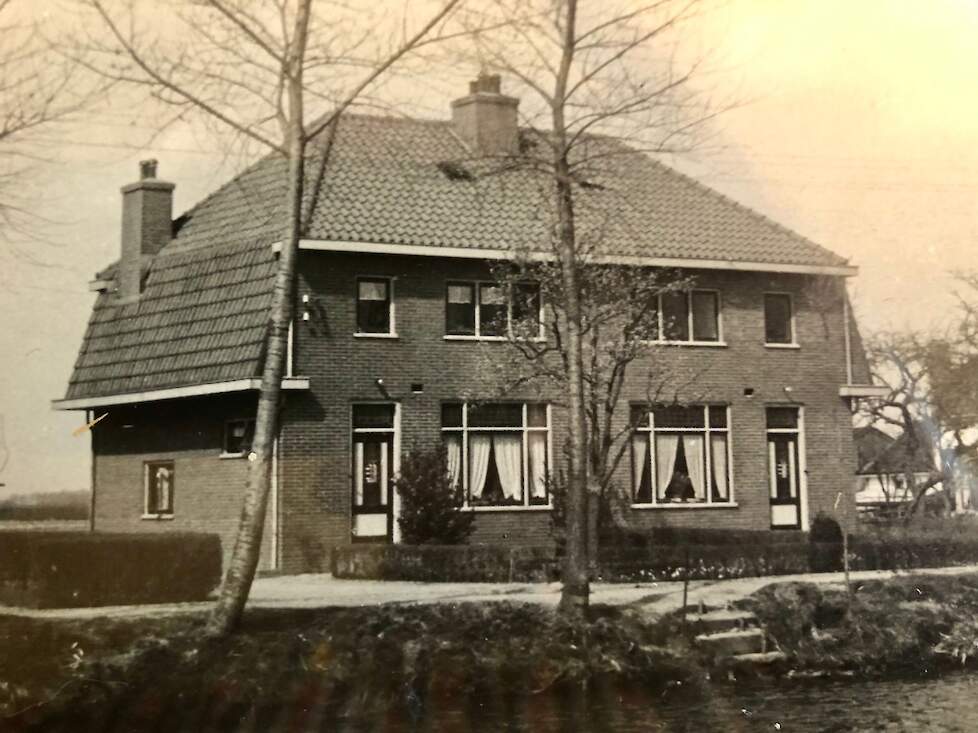 De twee-onder-een-kapwoning van opa Lau.