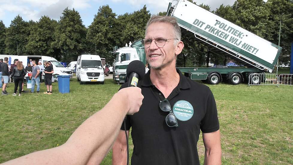 Erik Luiten van Agractie over het boerenprotest in Den Haag