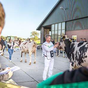 Het NK veebeoordelen 2023 werd gehouden bij de familie Aalberts in Zetten (GD).